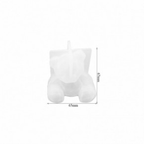 Moule pour résine époxy en forme d'OURS CREUX DJ-160