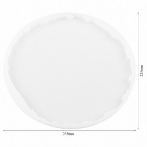 Moule pour résine époxy en forme de SOUS-VERRE BOIS DJ-1351
