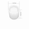 Moule pour résine époxy en forme de PLUME ROUGE.56 mm DJ-1243