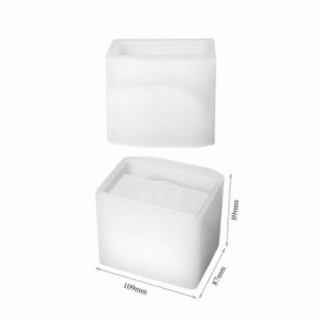 Moule pour résine époxy en forme de BOÎTE 89 mm DJ-1694