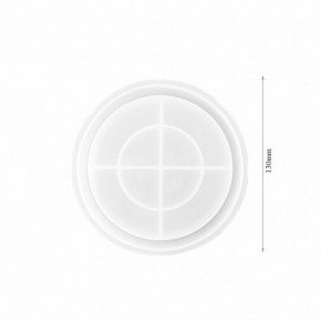 Moule pour résine époxy en forme de FEUILLE 130 mm DJ-560