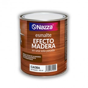 Esmalte efecto madera