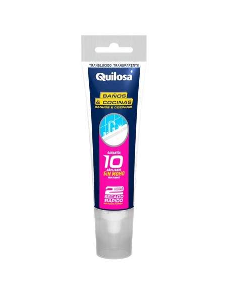 Silicona Ácida especial Baños y Cocinas