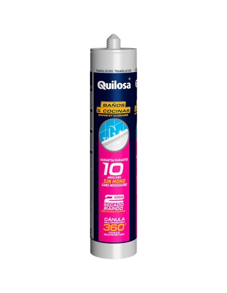 Silicona Ácida especial Baños y Cocinas