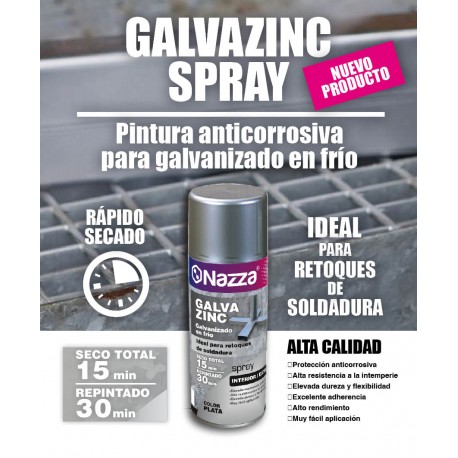 Spray Galvazinc Plata